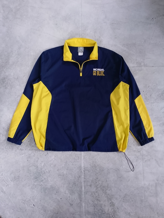 Knights Apparel Other - NCAA MICHIGAN UNIVERSITY SO BLUE Windbreaker Pullover Quarter Zip